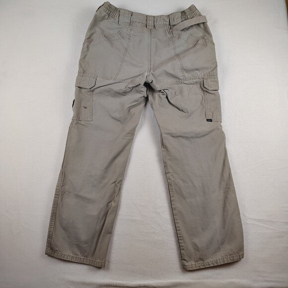 511 Tactical Pants Beige Tan Cargo Utility Canvas Womens sz 12 - Picture 2 of 10